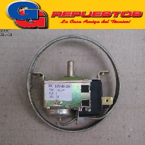 TERMOSTATO TIPO RC13646-2S / 1 FRIO / REEMP. TF7 /TIPO ESTAN DAR NACIONAL 2 CONTACTOS MEDIA CAÑA 101-FRIO MIN -0.9, POXICION NORMAL -5 -13 ,RC-13625-2  STANDAR HELADERA