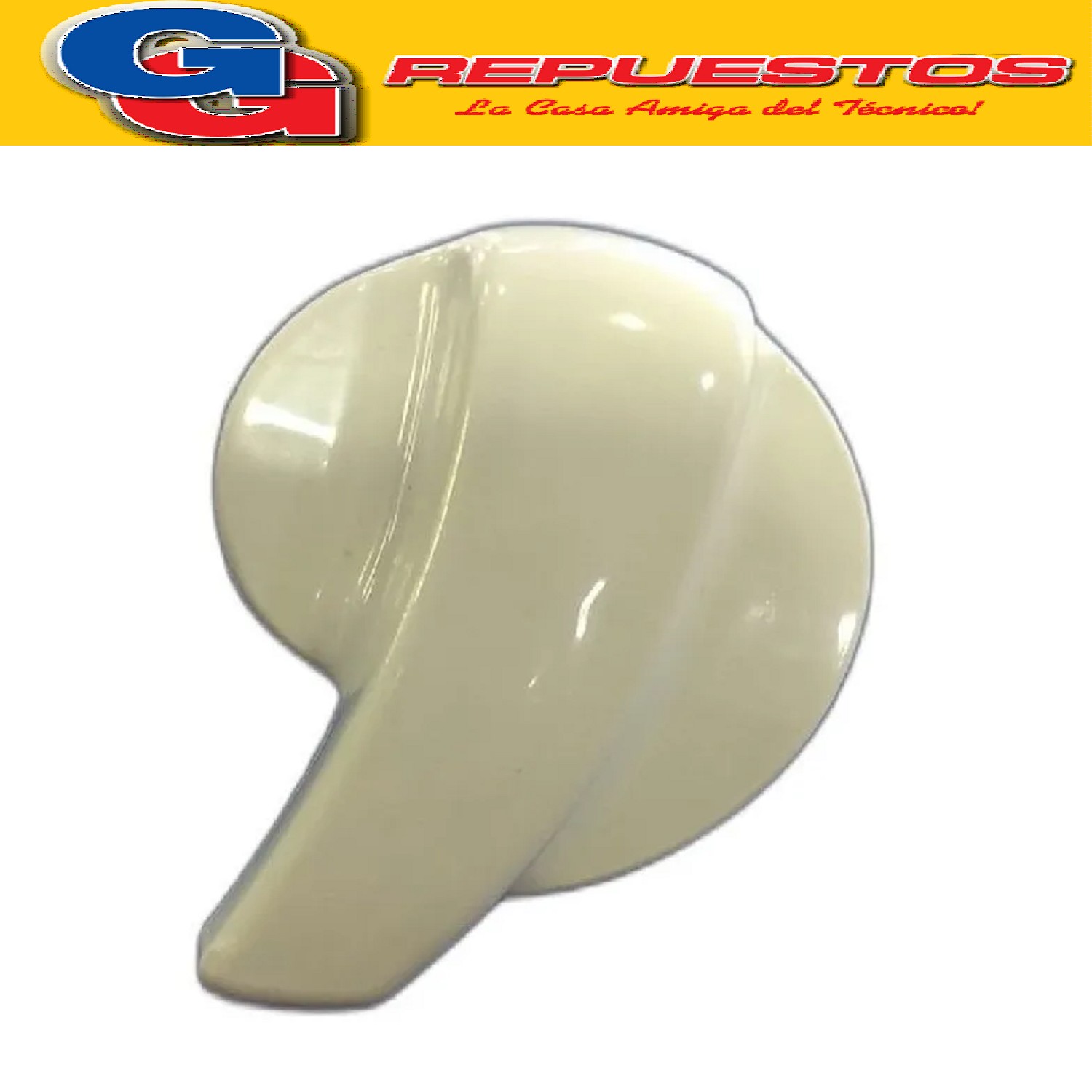 PALANCA SECARROPAS DREAN QV 5.5-QV 6.6  (PERILLA WR ORIGINAL ) BLANCA. Cod.Origen: 700202025 (DREAN ALLADIO)