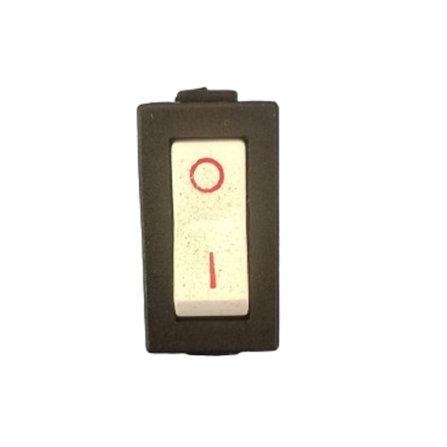 LLAVE TECLA 2P BLANCA ON-OFF 15A 250V