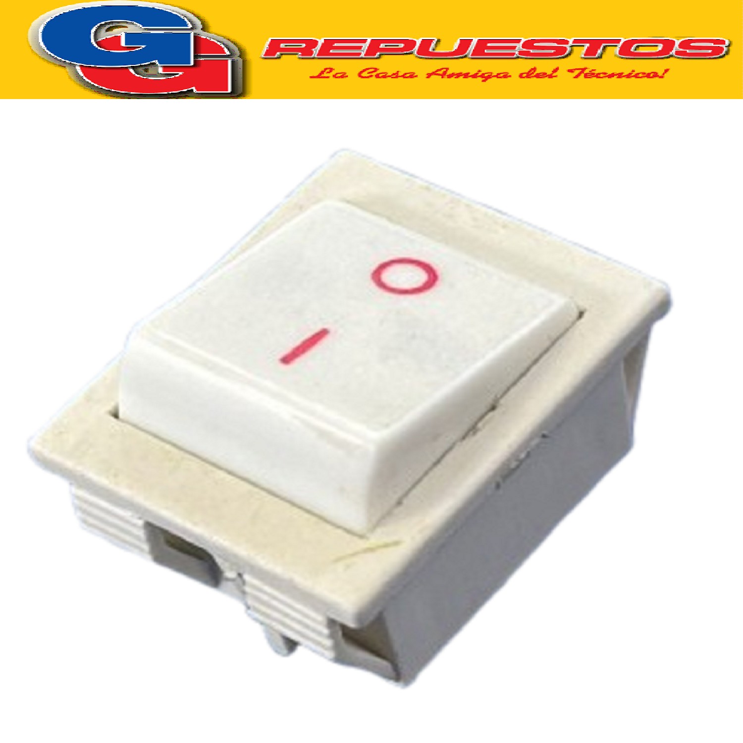 LLAVE TECLA 4 CTOS 10 A 250 V LINEA 1000