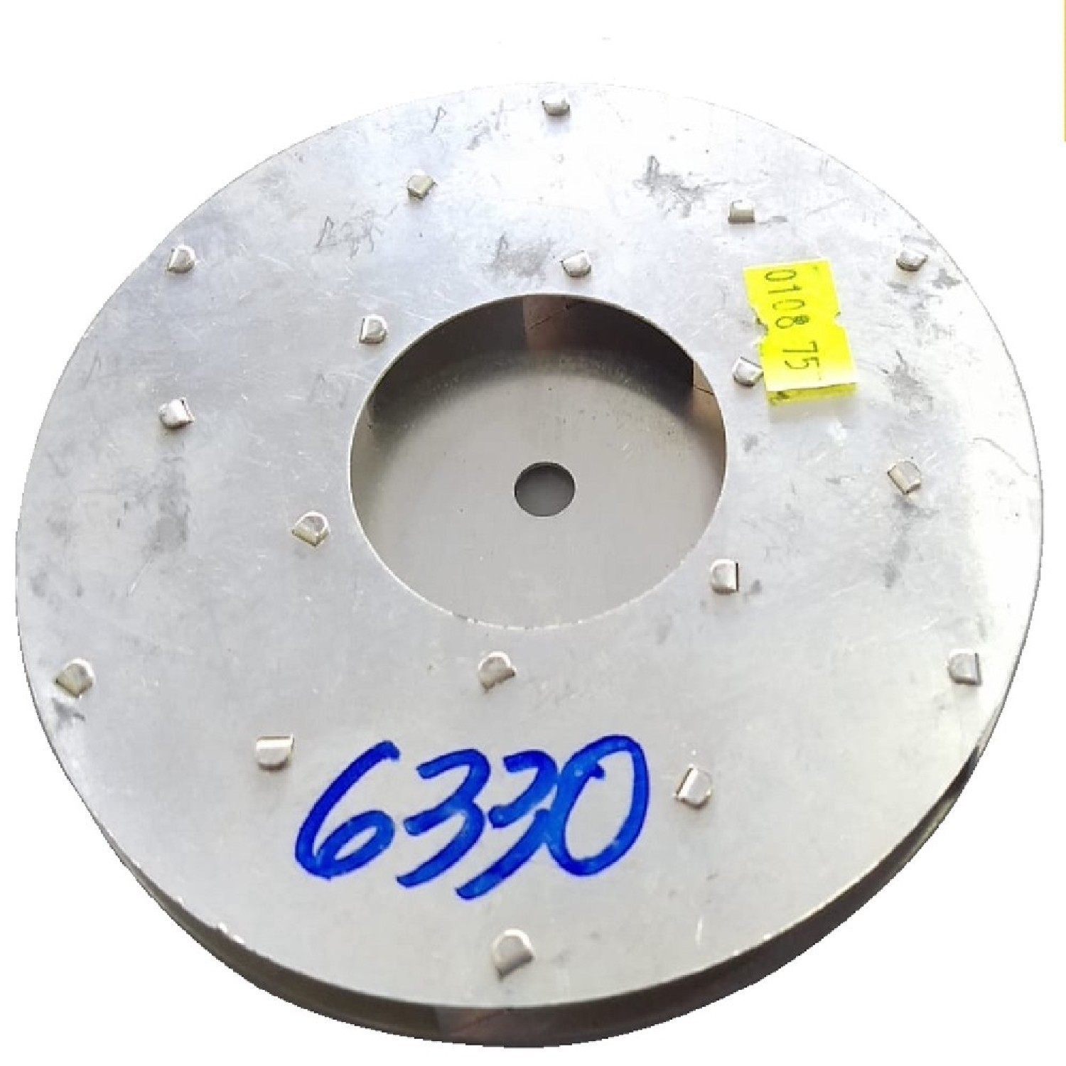 TURBINA ASPIRADORA YELMO (2001) ALUMINO GIRO HORARIO 125 MM DIAMETRO EXTERIOR Y 8MM DE EJE