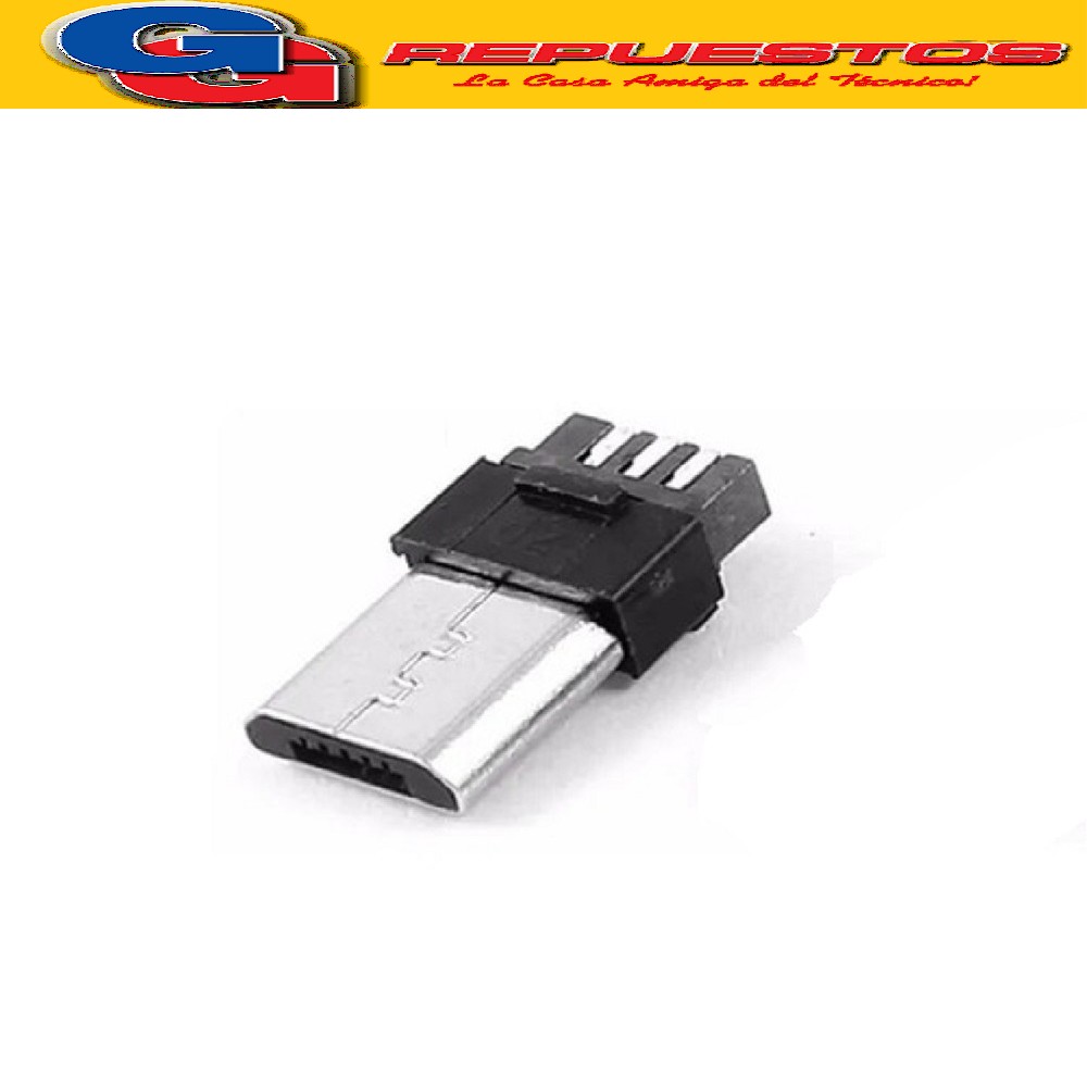 CONECTOR MICRO USB MACHO PARA ARMAR OR