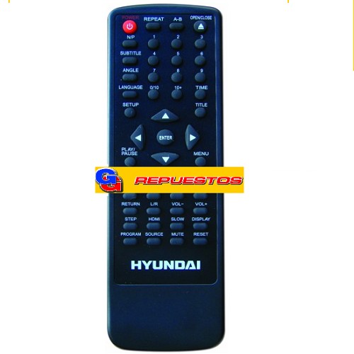 CONTROL REMOTO DVD HYUNDAI D305 3562