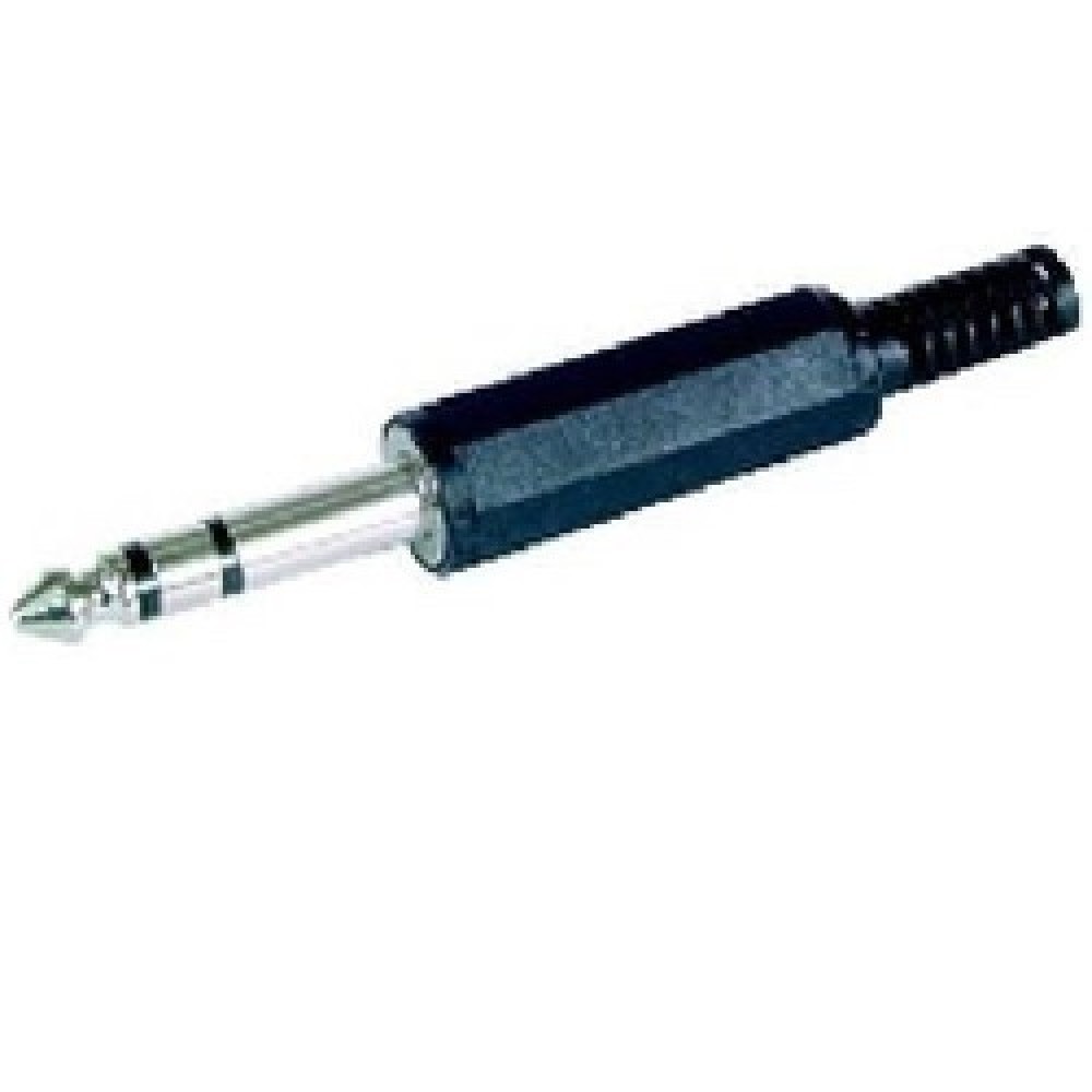 FICHA PLUG 6,3 ESTEREO JL11030 (3514) PLASTICA
