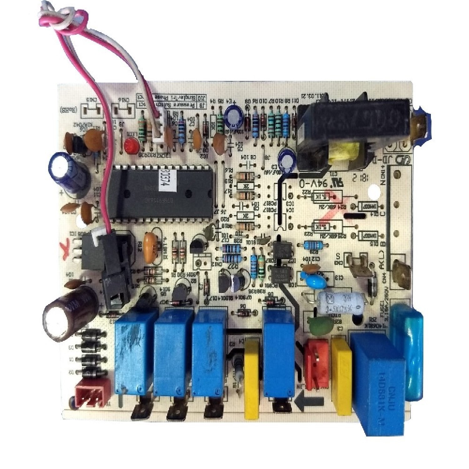 PLAQUETA ORIGINAL AIRE ACONDICIONADO SPLIT [CEKFR90GW/I1Y D. 2.1.1-1 V2.1] FRIO CALOR CE-KFR90GW/I1Y D. 2.1.1-1 [V2.1].