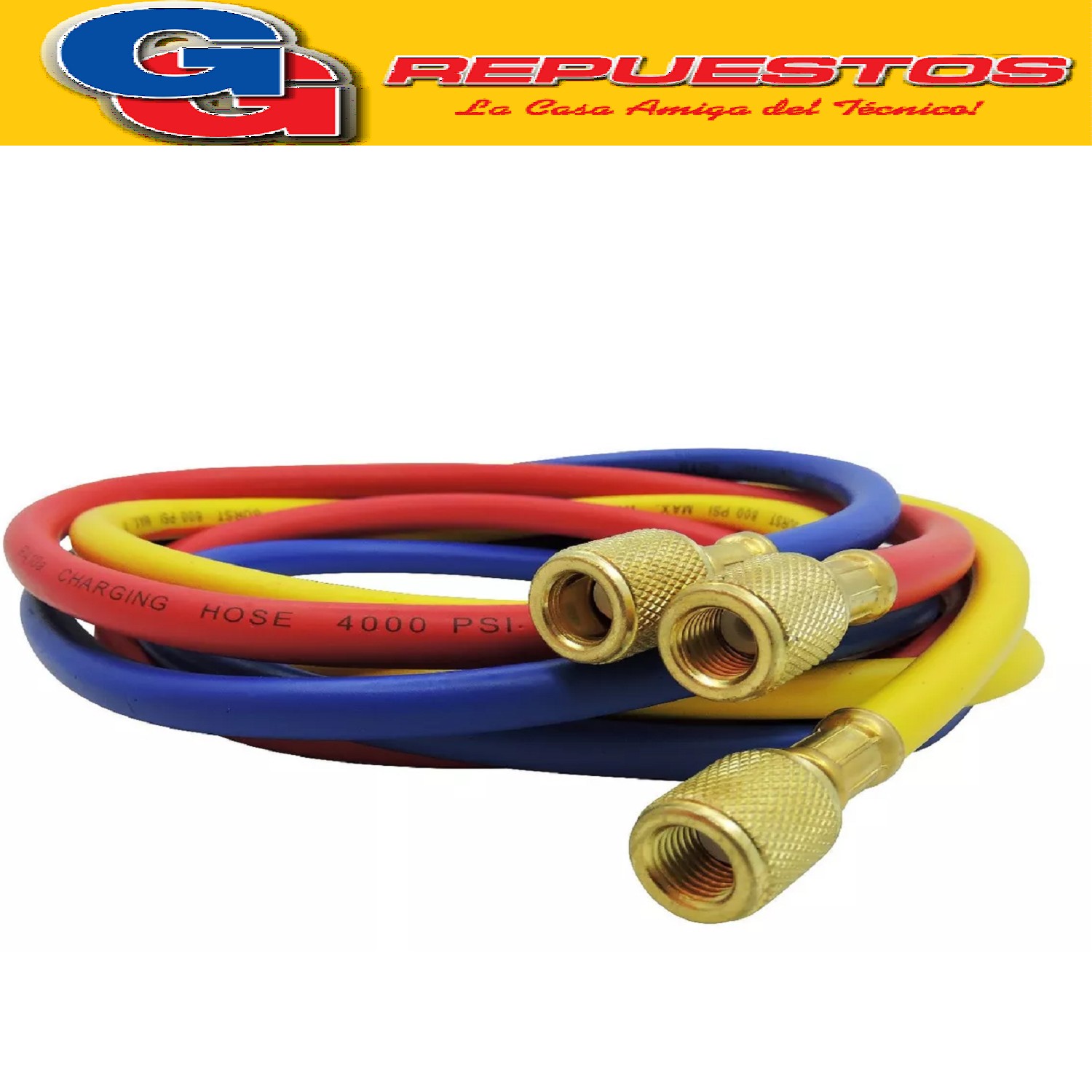 JUEGO MANGUERAS MANIFOLD 3 X 150cm-R410A-BlueStar MANIFOOLD