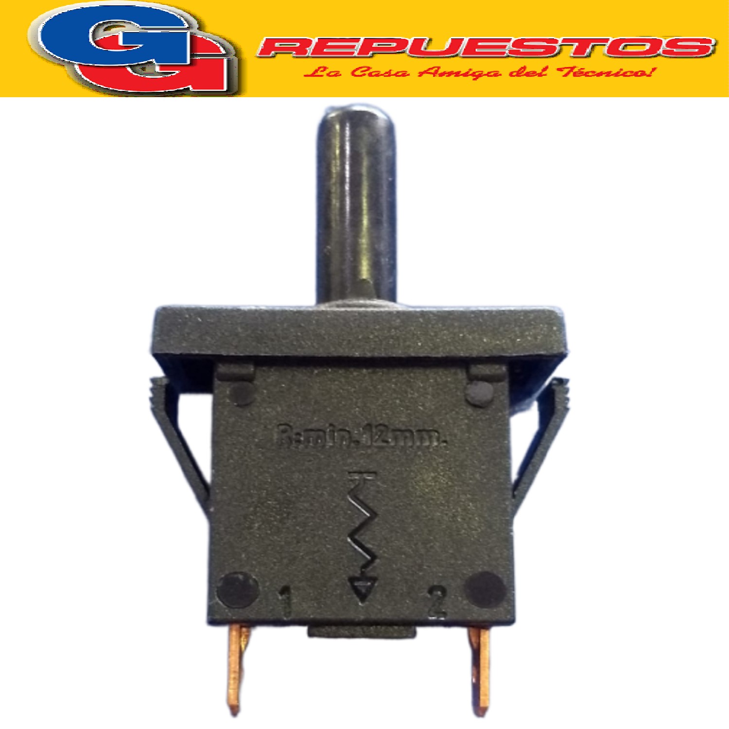 LLAVE SEGURIDAD PARA ESTUFA HALOGENO INTERRUPTOR 10A 250V INTERRUPTOR HELADERA EXHIBIDORA