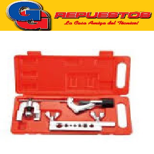 CAJA DE HERRAMIENTAS PIPE CUTTER + FLARING TOOLS CT-1226A KIT PESTAÑADORA

