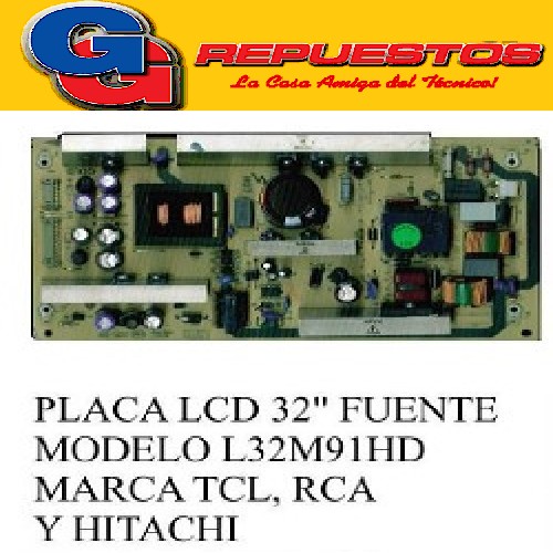 PLACA DE FUENTE LCD 32