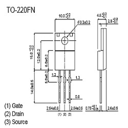 TRANSISTOR RDN050N20 Switching (200V, 5A) TO-220FN