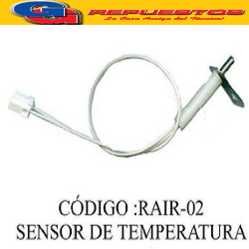 SENSOR DE TEMPERATURA RAIR-02 HORNO ELECTRICO MICROONDAS ATM A