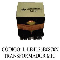 TRANSFORMADOR DE FUENTE MICROONDAS L-LB4L26B0870N