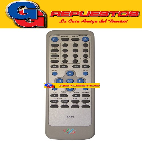 CONTROL REMOTO DVD HITPLUS VARIOS
