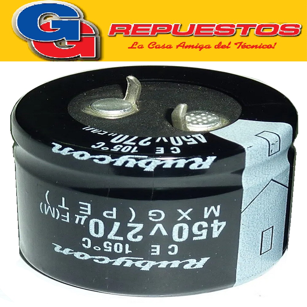 CAPACITOR ELECTROLITICO 270uFX450 V BLINDADOS