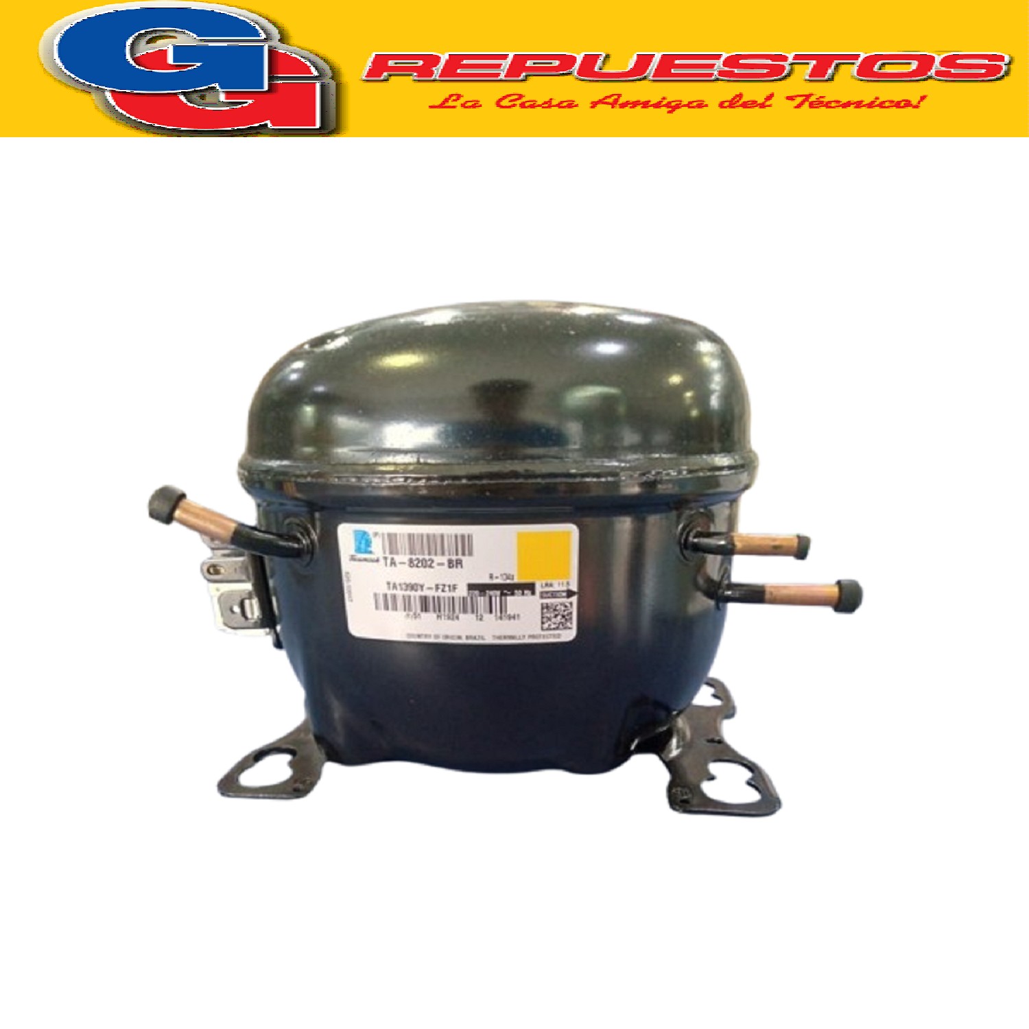 MOTOCOMPRESOR TECUMSEH TA1390Y-FZ1F 1/3 TSB1390YGS R134-A