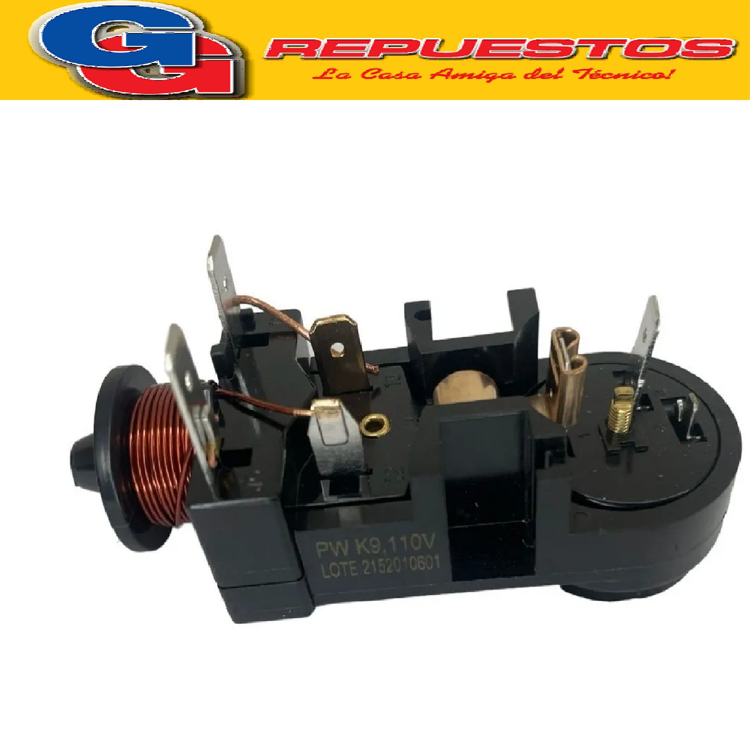 RELAY/PROTECTOR TIP EMBRACO  CON TERMICO 1/5 HP PW 3.5 A 1.3 50.045 FF 7.5 BK 