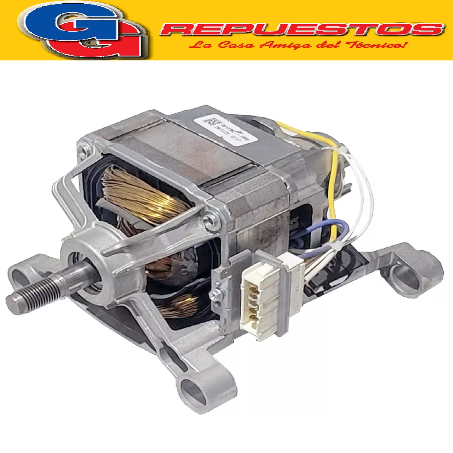 MOTOR UNIVERSAL LAVARROPAS DREAN GB MV H D14,5 DREAN 7010262 65 1026265 =1026264 701026264 G40 MV H D14,5 LAVARROPAS DREAN AURORA 6206 /6209 / EXCELLENT 6.06 / PATRIOT /CONVENTRY / DIPLOMATIC/ KENDAL/MARSHALL/ ZANELLA BLUE 1026265 =1026264 MOTOR PARA LAVARROPAS DREAN DE 6KG ORIGINAL Datos técnicos: rpm: 15.000
Consumo: 1,5A Potencia: 330w con protector térmico
Diámetro de la polea : 14,5mm paso fino Para correa 1173 H8
Codigo original del Fabricante: 701026265 NEXT 6.06 NEXT 6.06 ECO
NEXT 6
