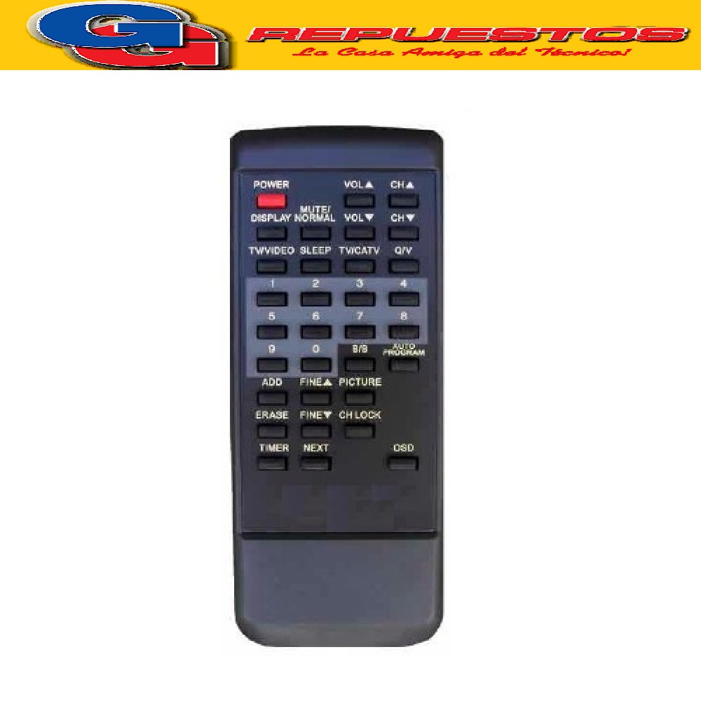 CONTROL REMOTO TV CT200 AURORA R4894 (2894)