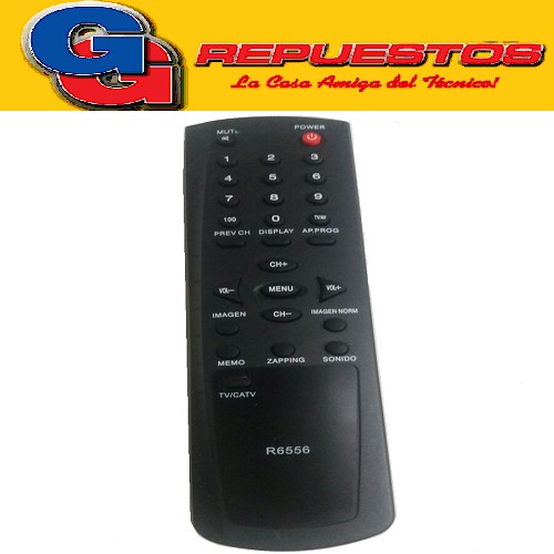 CONTROL REMOTO TV RCA  HITACHI 3556 TV220