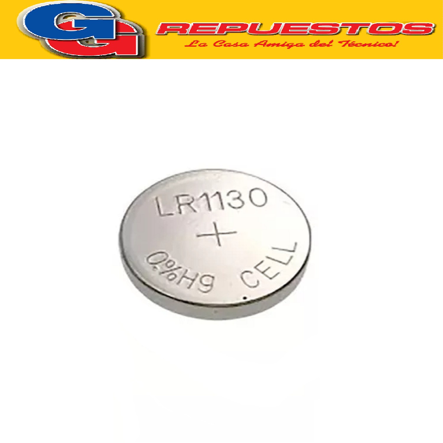 PILA AG10 1.55V LR1130-LR54-389-SR1130-189 ALKALINA