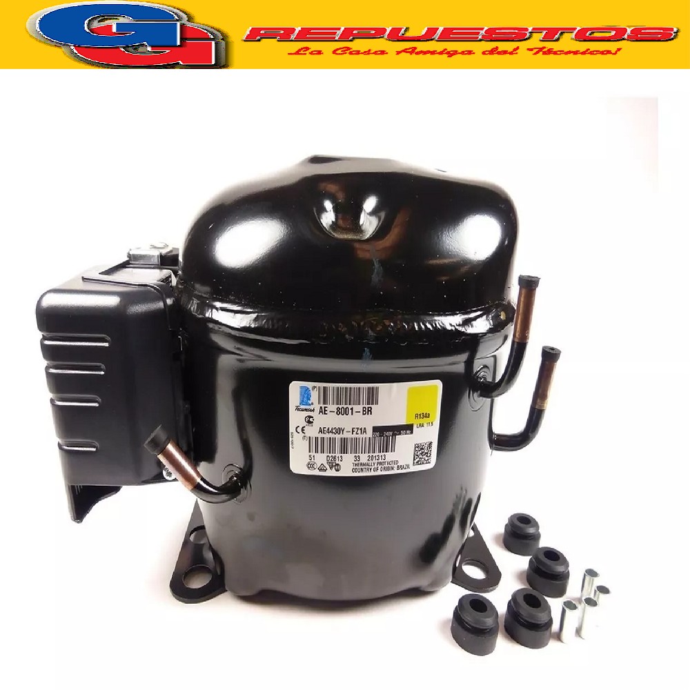 MOTOCOMPRESOR TECUMSEH 1/3-TPA9421YFS-862f-M R134a MEDIA-ALT A  COMERCIAL =TECUMSEH 1/3-AE4440Y-FZ1A-862F-134