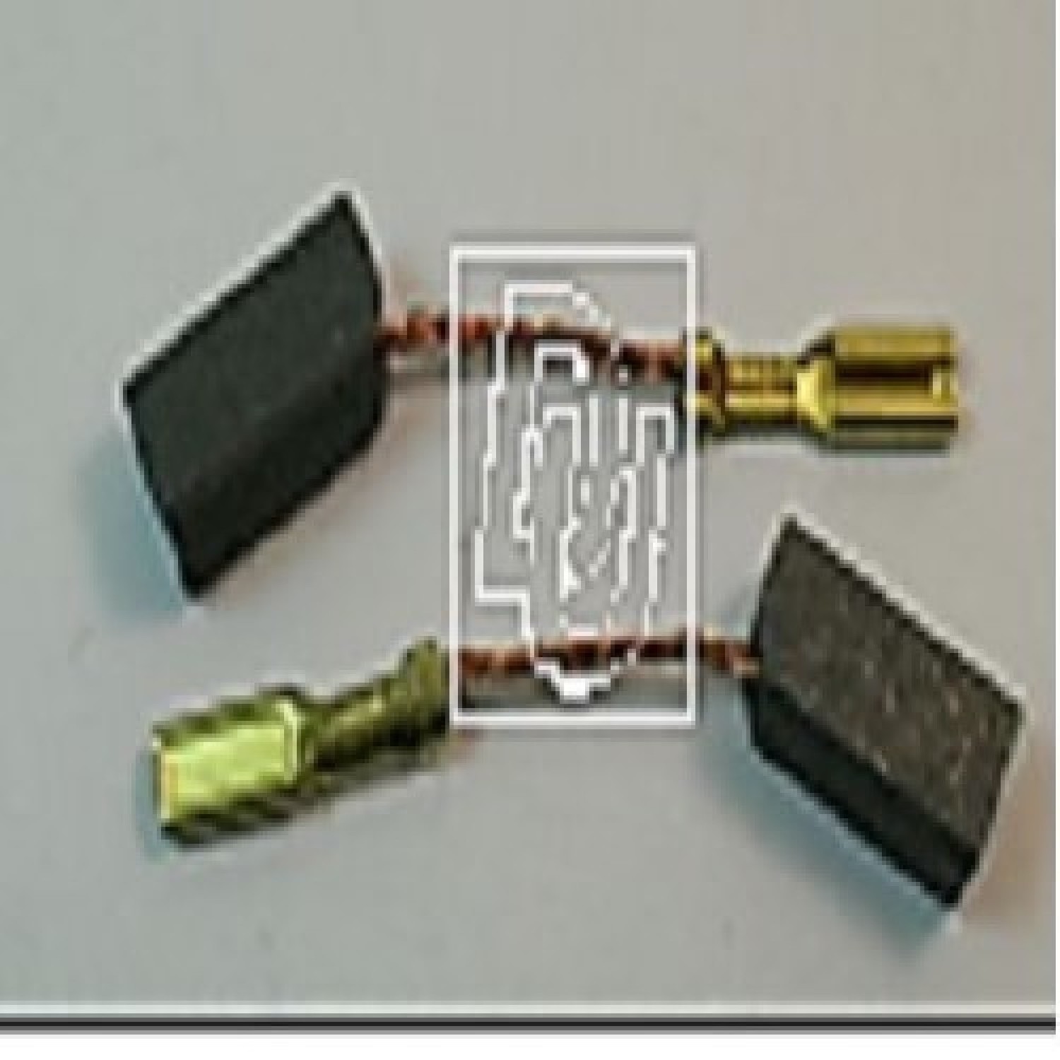CARBON 6.30X8.00X14.00 PARA AMOLADORA BLACK & DECKER 4 ½