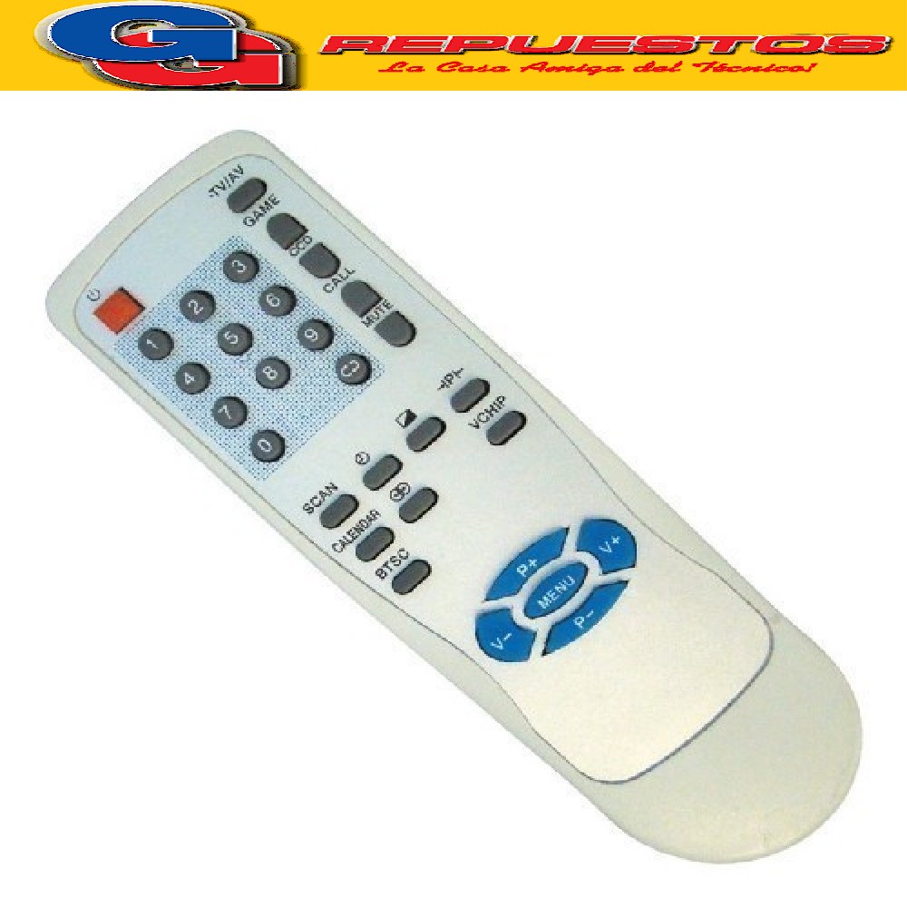 CONTROL REMOTO TV 2666 LINEA VERDE