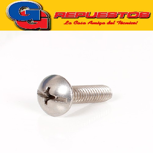 TORNILLO ACERO INOXIDABLE FIJACION PARA BRIDA PLASTICA DE LAVARROPAS MODELOS QUE NO LLEVAN TUERCA 091