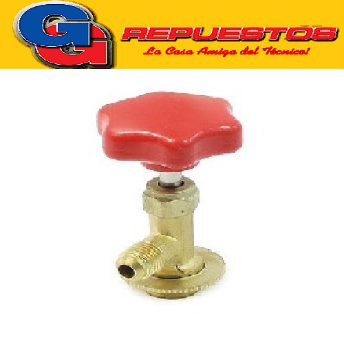 VALVULA PARA GARRAFA CT-338 ROSCA CHICA P/MANIFOLD