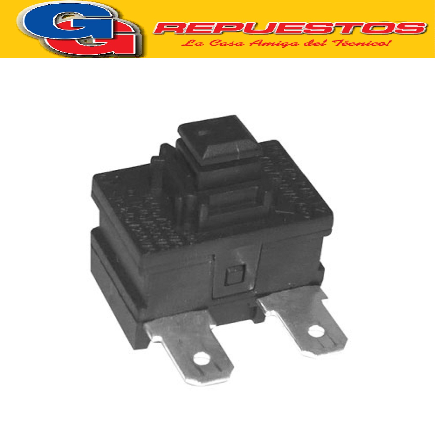 LLAVE INTERRUPTOR PULSADOR ASPIRADORA LILIANA COMPATIBLE CON LOS MODELOS LA 700 / LA990 / LA620 / FSN01 / LA630 AUTORRETENIDO 250VAC 10A NORMAL ABIERTO  LA800 / ASP-DB01 / VCBD1800-AR / VCBD1600-AR /