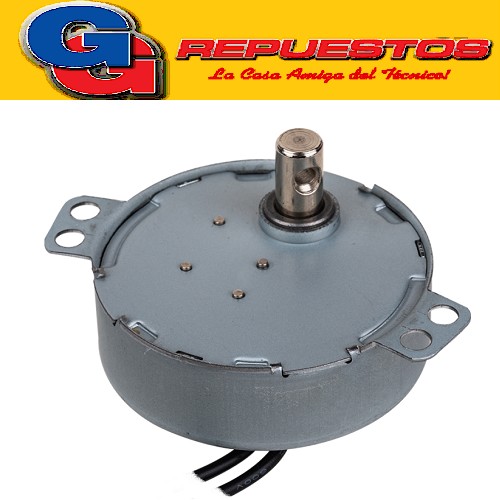 MOTOR REJILLA TURBO 14 KW-YELMO 5/6 RPM 220 VOLT  EJE DIAMET RO 7 mm  ALTO 16..5 mm, DIAMETRO DEL MOTOR 49 MM , ALTO SIN EL EJE 21 MM