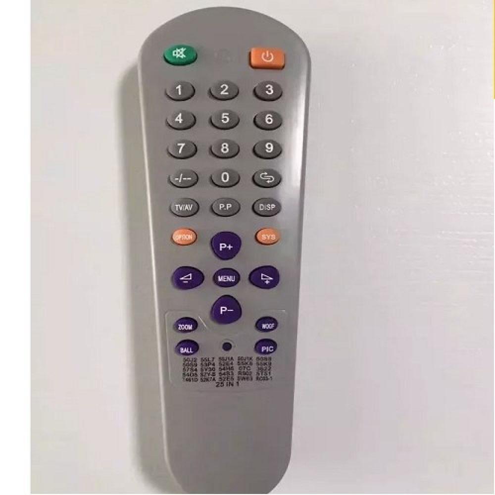 CONTROL REMOTO TV CHASIS UNIVERSAL 55K9