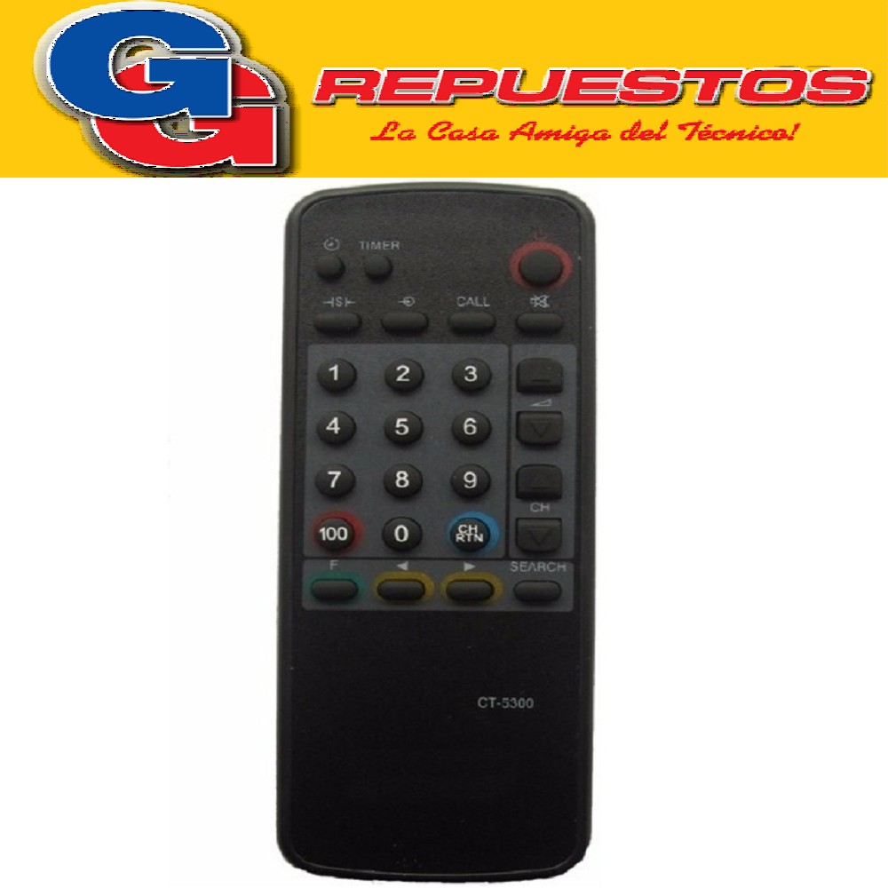 CONTROL REMOTO TOSHIBA CM5900 2649 CT5900 MP1033