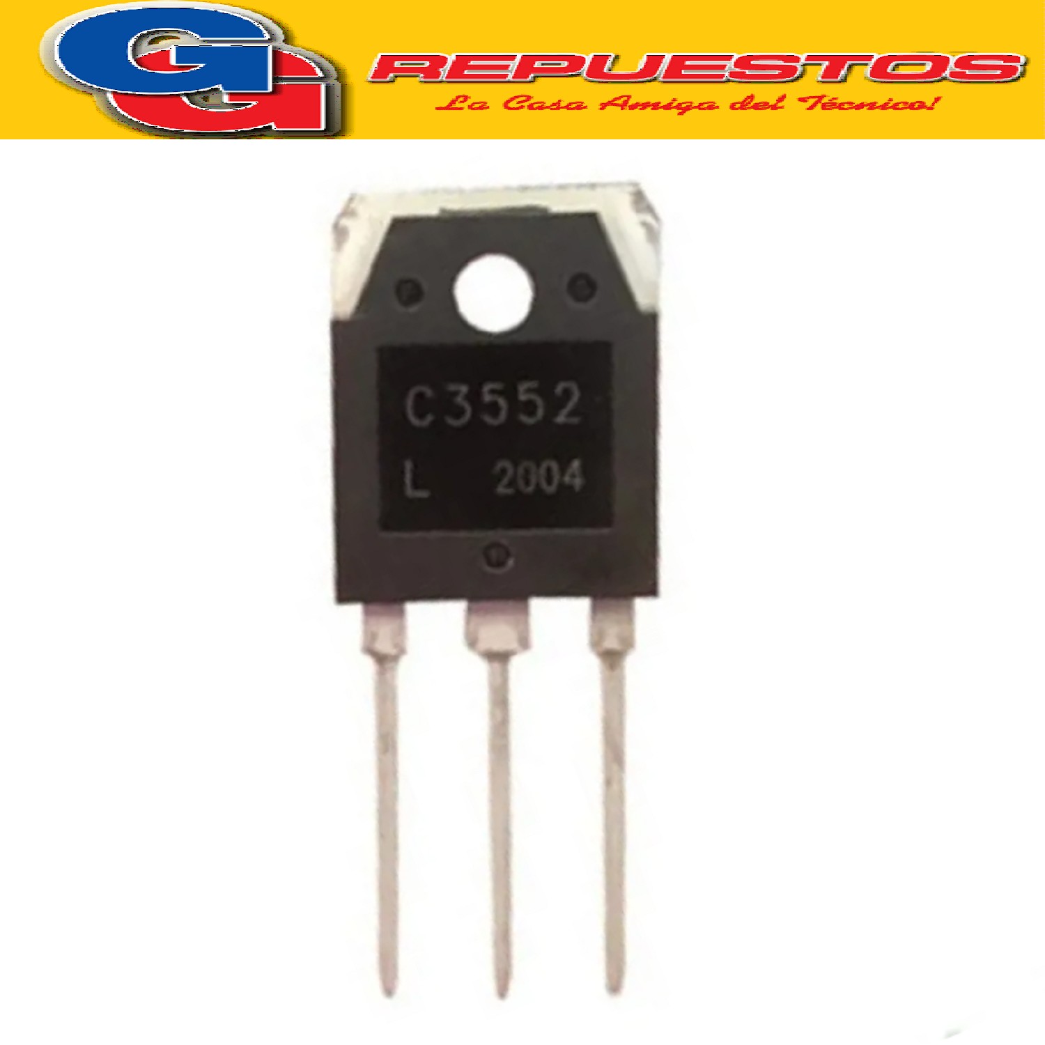 2SC3552 / BUV48C ORIG TRANSISTOR NPN ( 800V/ 12A - 150W )