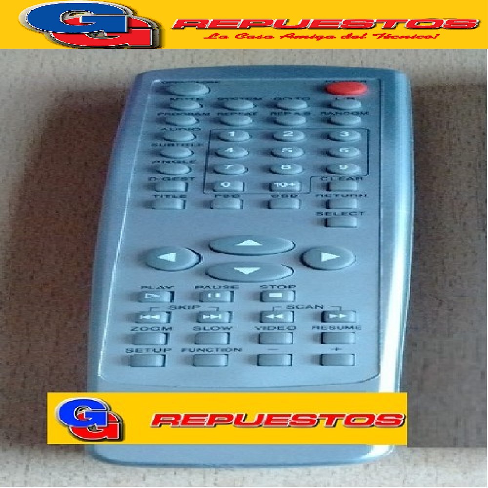 CONTROL REMOTO DVD SANYO  2819