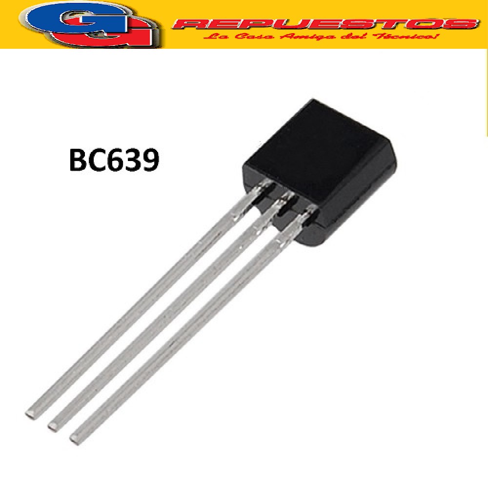 BC639 TRANSISTOR NPN  ( 100V/ 1A - 40 HFE ) =2SC2274