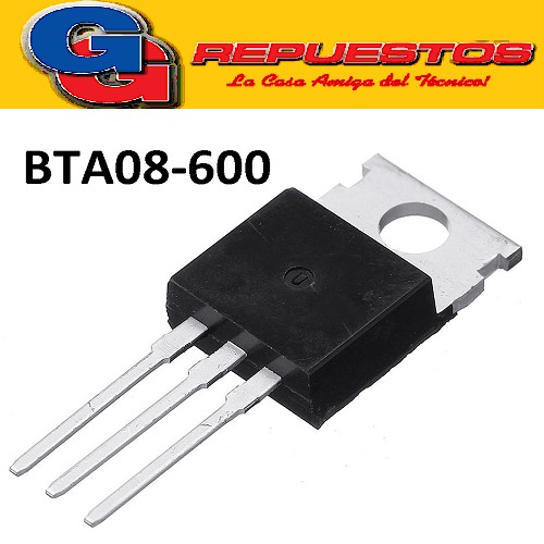 BTA08-600 TRIAC  8A 600V G= 50ma