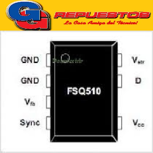 FSQ510 CIRCUITO INTEGRADO LCD