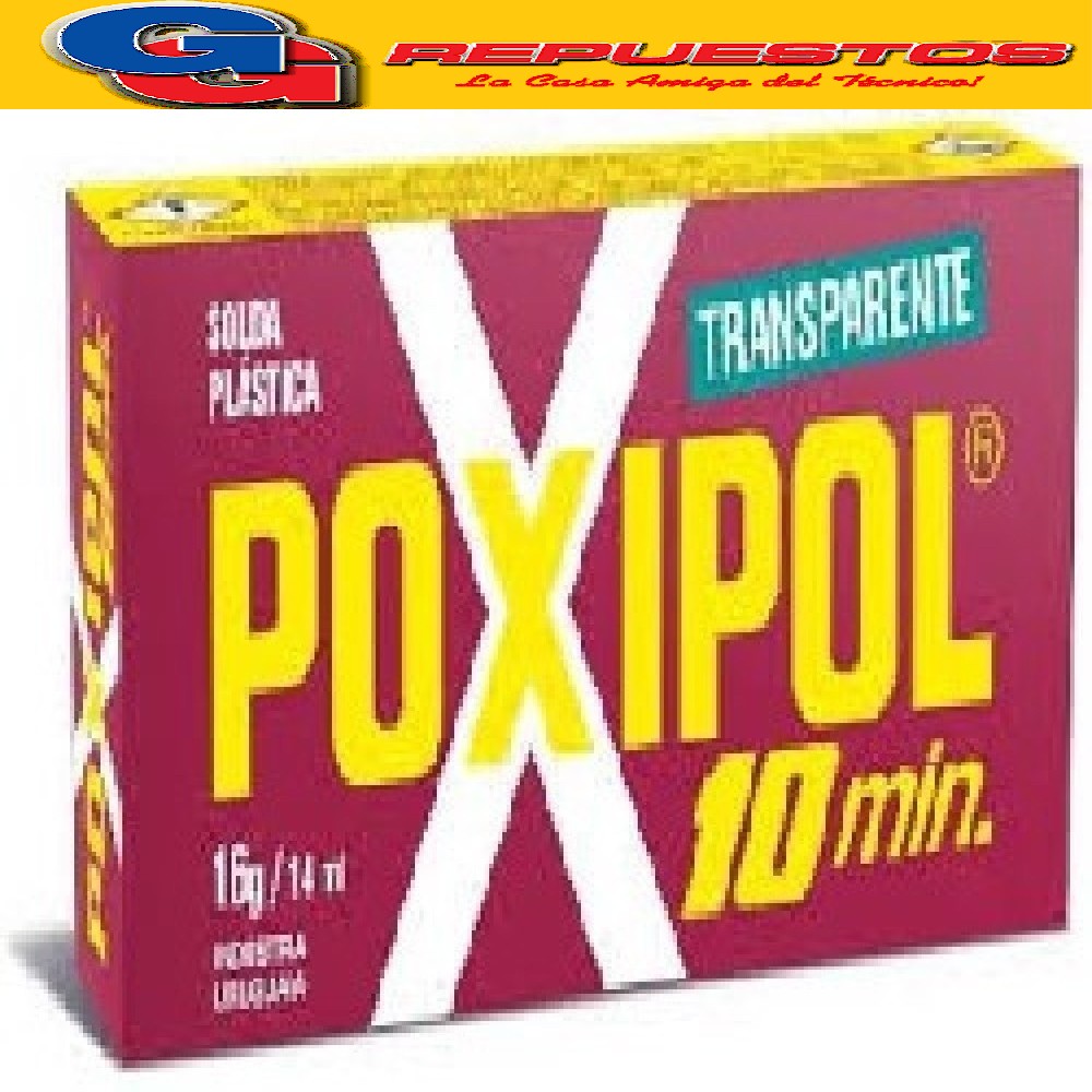 POXIPOL TRANSPARENTE 16g/ 14mL