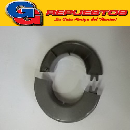 ARO TAPA AGUJERO / EMBELLECEDOR. PARED GRIS PARA SPLIT DIAMETRO EXTERIOR 11.7 CM - DIAMETRO INTERIOR 6 CM