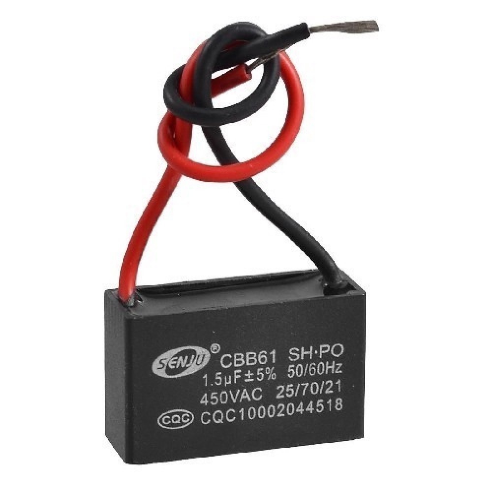 CAPACITOR 1.5 mf. 400V ventilador techo