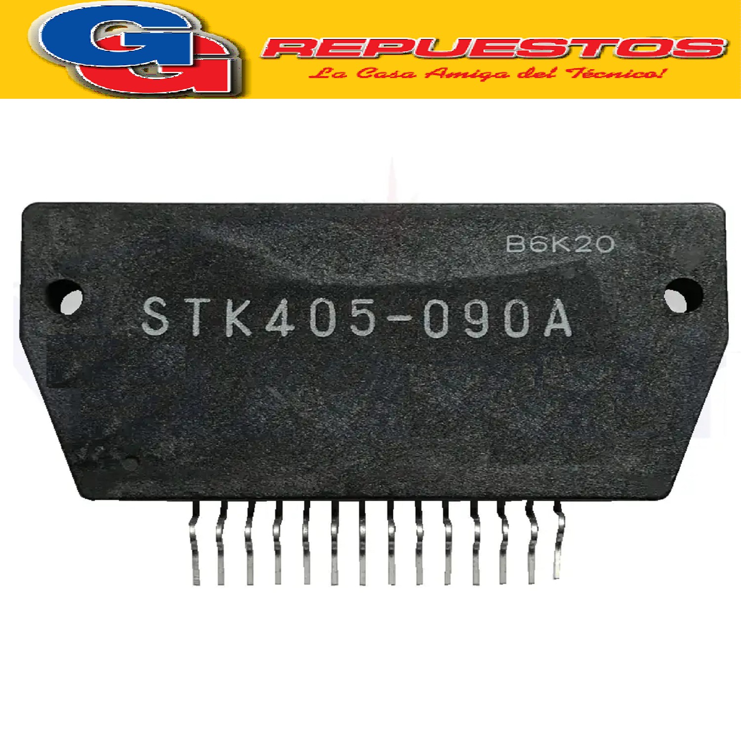 STK405-090A CIRCUITO INTEGRADO   ( 2 X 50W / +- 26.5V )