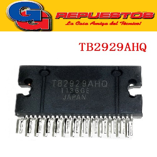 TB2929HQ CIRCUITO INTEGRADO AMPLIFICADOR DE AUDIO LCD -25PIN- (45WX4/)