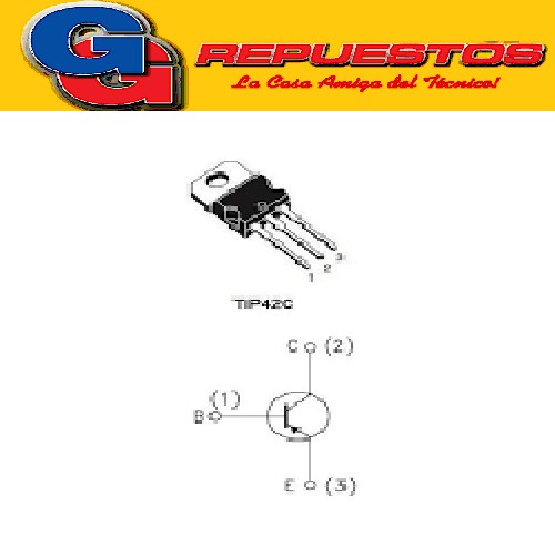 TIP42C TRANSISTOR PNP ( 55V/ 6A - 65W )