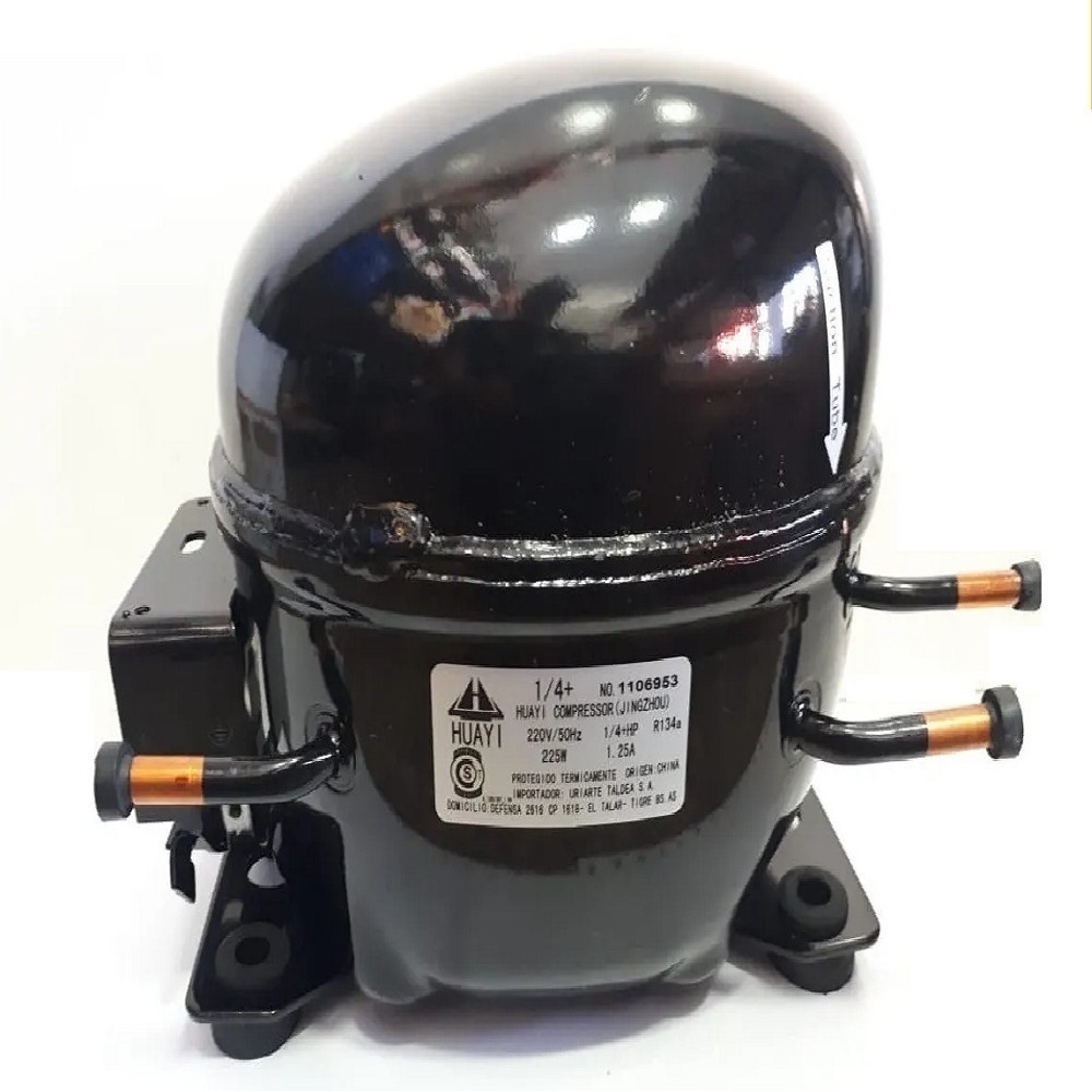 MOTOCOMPRESOR HUAYI 1/4+ HP DUAL 134/R12 BLEND E80HB5 AE1380