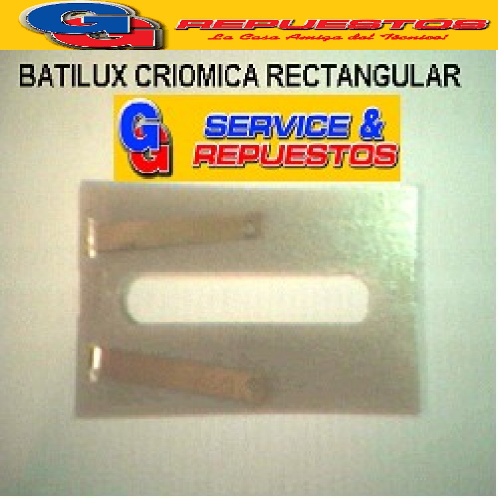 RESISTENCIA PLANCHA BATILUX CRIOMICA RECTANGULAR 6CM X11 CM