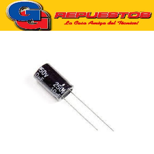 CAPACITOR ELECTROLITICO 10uFX250V