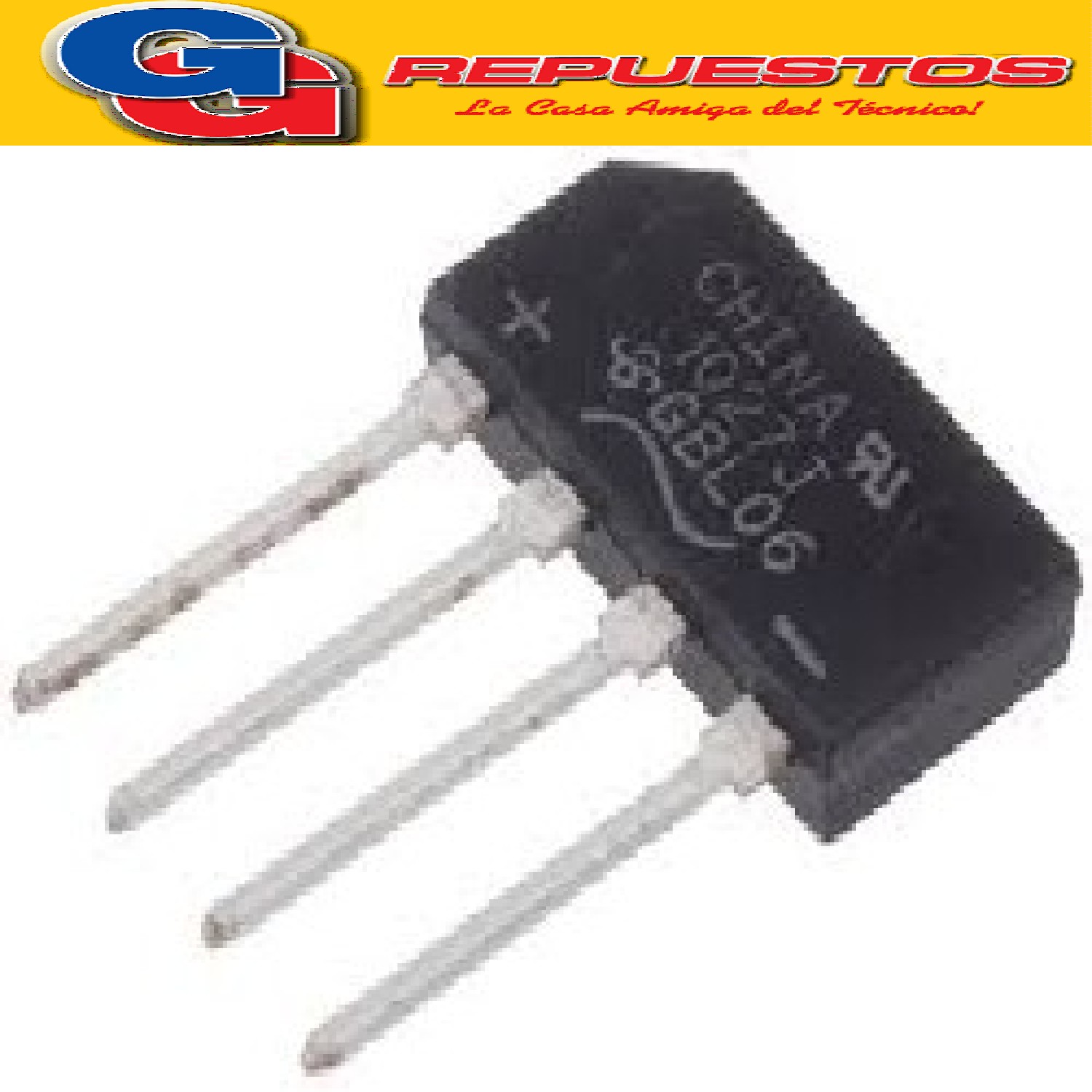 PUENTE RECTIFICADOR GBL06 4A 600V