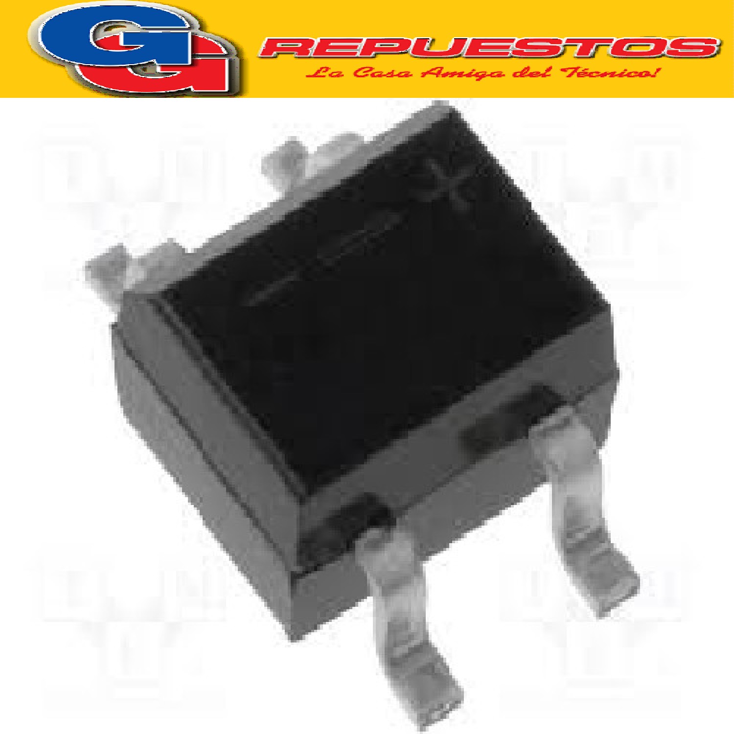 PUENTE RECTIFICADOR DIODO 1.5A 600V DB155G SMD