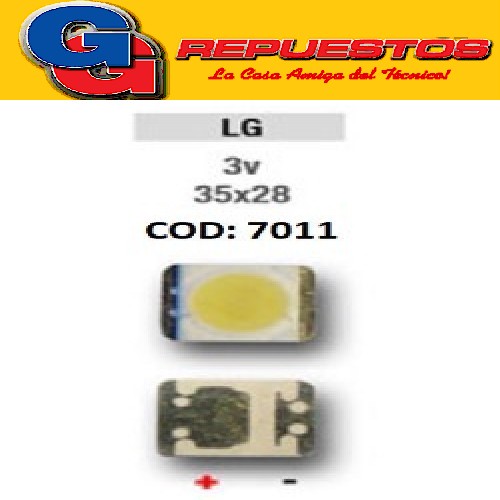 LED PANTALLA 3V 35X28 BACKLIGHT LG